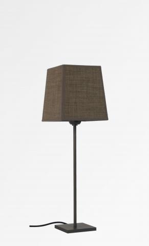 ANOUKIS 2 in brushed bronze with lampshade in Sami bronze (fabric from category 2)