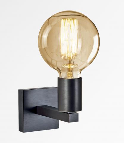 EXPLORER L in brushed bronze and decorative bulb