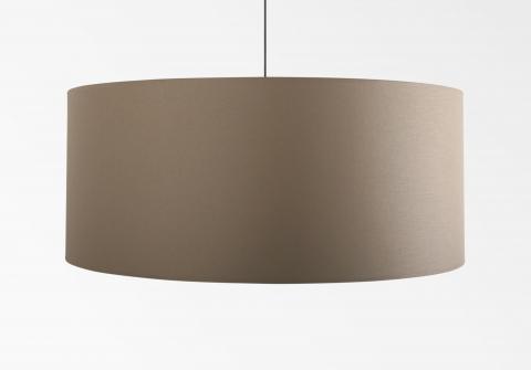Lampshade KENTIKA 70 in Seta taupe (fabric from category 3)