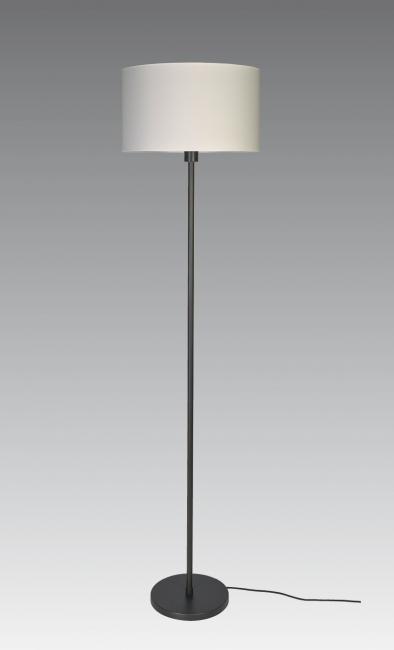 IMAT in brushed bronze with lampshade in Coton calcaire (fabric from category 1)