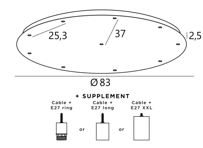 Ceiling base 11 o38