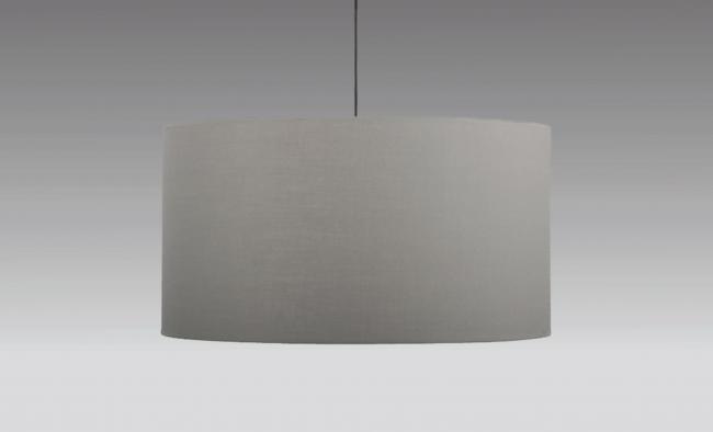 Lampshade KENTIKA 40 in Coton gris (fabric from category 1)