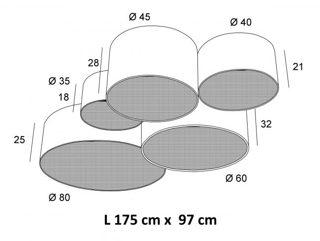 LAMPSHADES NAPATA (X5)